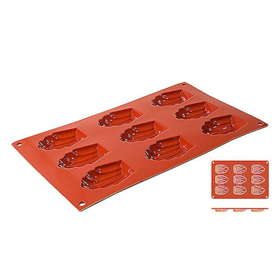 Forma de copt din silicon pentru Madeleine | CONTACTO 6637/069
