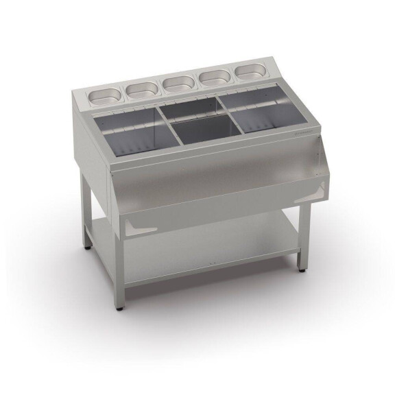 Stație cocktail 5x GN 1/9 | FORGAST FG15416