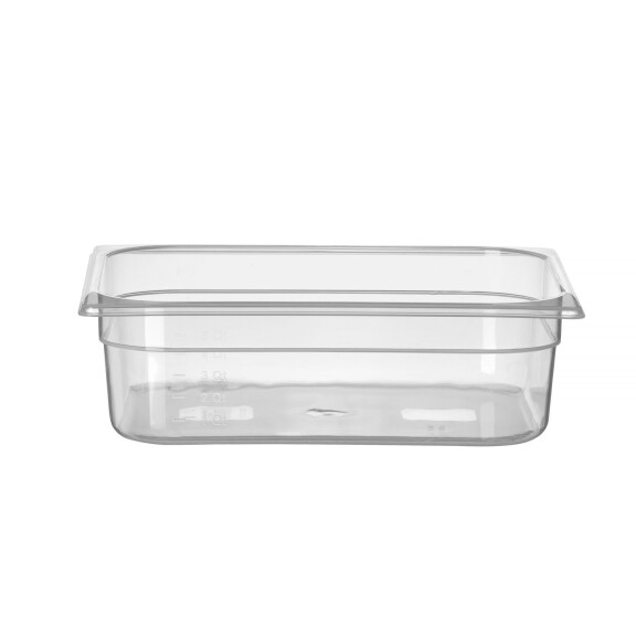 GN 1/2" container. 10 cm în polipropilenă Profi Line | HENDI 880128