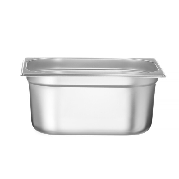 GN 1/2" container. 15 cm oțel inoxidabil BUDGET LINE | HENDI 800348