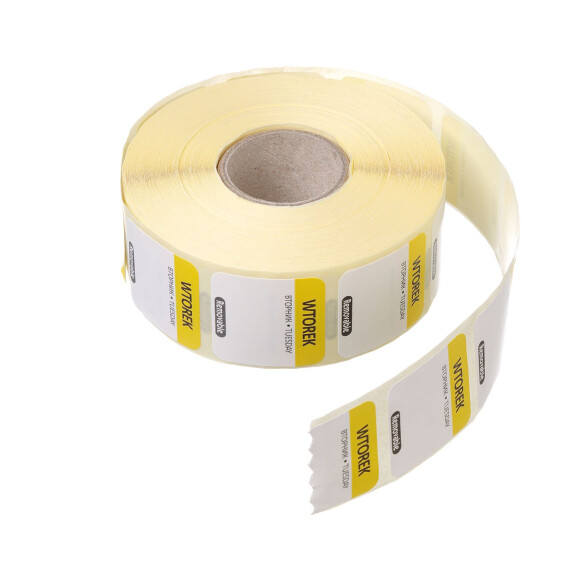 Sticker reutilizabil FOOD SAFETY - Marți | HENDI 850084