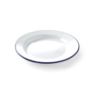 Farfurie emailată puțin adâncă - dia. 24 cm | HENDI 621233