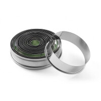 Forma de tăiere, rotundă - set de 14 piese | HENDI 673416