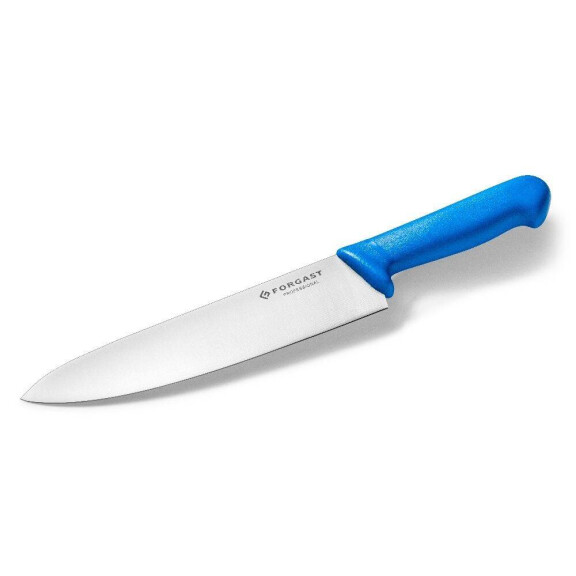 Cuțit de bucătărie HACCP albastru lung. 22 cm | FORGAST FG01814