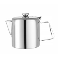 Cafetieră/ceainic din oțel cu capac | HENDI 453308