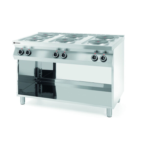 Aragaz electric cu 6 plăci Kitchen Line | HENDI 226230