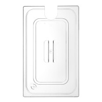 Capac din policarbonat pentru GN 1/1 cu decupaj pentru sous vide HENDI 864203
