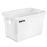Recipient pentru alimente din polietilenă capacitate BRUTE. 75 l alb| RUBBERMAID 9S31-00-WHI