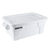 Recipient pentru alimente din polietilenă capacitate BRUTE. 53 l alb| RUBBERMAID 9S30-00-WHI