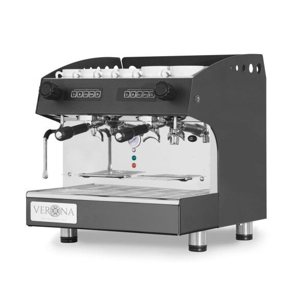 Aparat automat de cafea JULIA Compact, negru | HENDI 207499