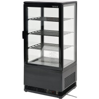 Vitrină frigorifică 78 l negru | YATO YG-05056