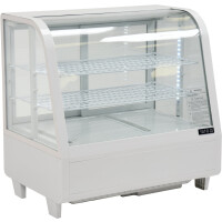 Vitrină frigorifică 100 l alb | YATO YG-05021