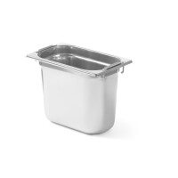 Recipient GN 1/4 adâncime. 20 cm cu mânere retractabile PROFI LINE | HENDI 803608