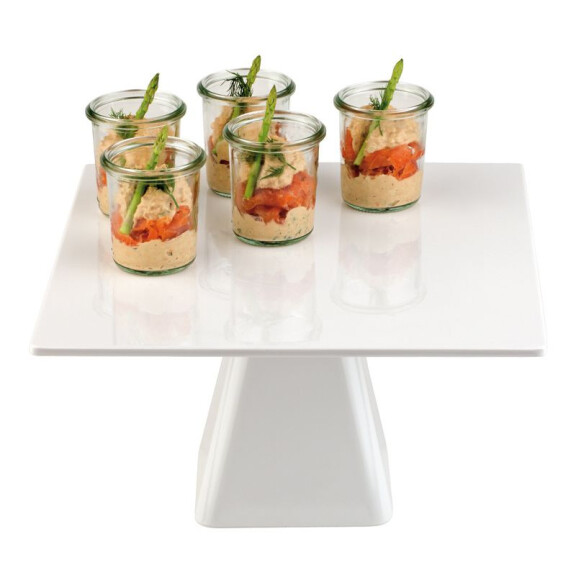 Platou de tort din melamină 31x31 cm | HENDI 566527