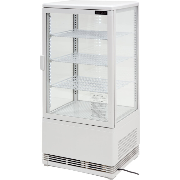 Vitrină frigorifică 78 l alb | YATO YG-05055