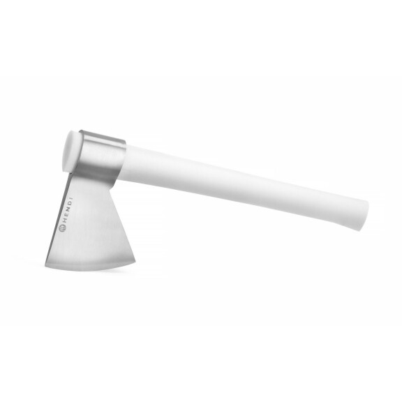Topor de măcelar cu mâner alb lungime. 45 cm | HENDI 843390
