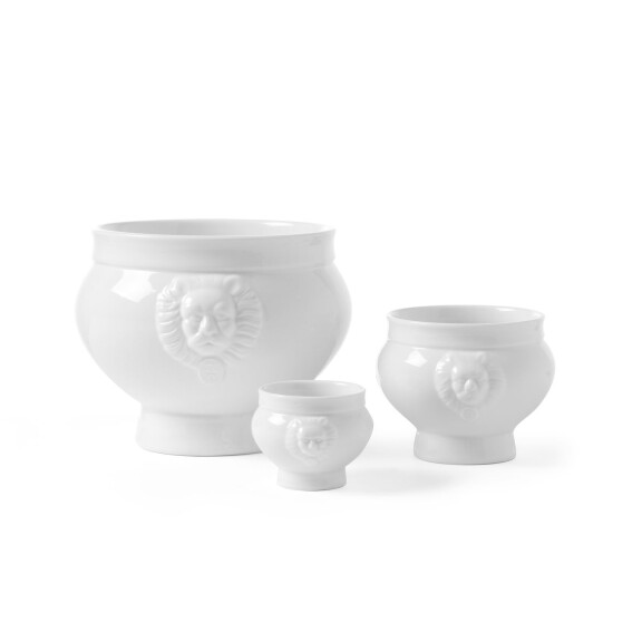 Bol de supă din porțelan LIONHEAD | HENDI 784754