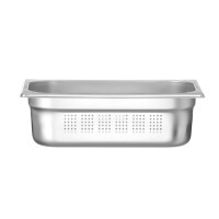 GN Recipient de 1/3 de gabarit. 10 cm perforat PROFI LINE | HENDI 802526