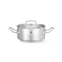 Oală joasă din oțel inoxidabil - capacitate. 1.5 l Profi Line | HENDI 830000