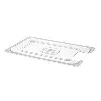 Capac din policarbonat pentru GN 1/1 cu decupaj pentru sous vide | HENDI 864227