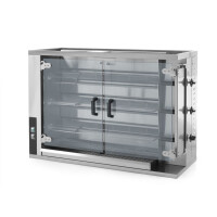 HENDI 226070 Rotisor de pui pe gaz pentru 12-15 tacâmuri