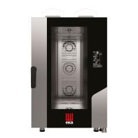 Aparat de gătit combinat pe gaz Millenial Black Mask Gastro 11xGN 1/1 | TECNOEKA MKF1111GBM