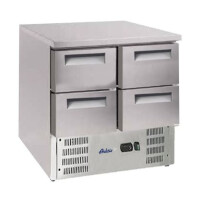 Masă frigorifică cu sertare cu unitate inferioară HENDI 236154