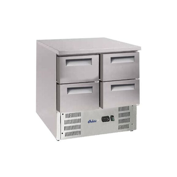 Masă frigorifică cu sertare cu unitate inferioară HENDI 236154