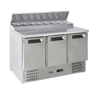 Salatieră frigorifică cu 3 uși și extensie | HENDI 236239