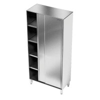 Dulap de depozitare din oțel inoxidabil 100x70x180 cm | FORGAST