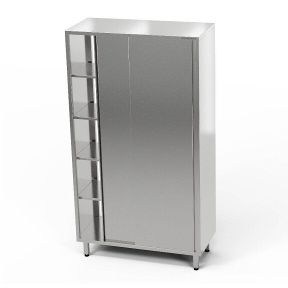Dulap de trecere din oțel inoxidabil 140x70x200 cm | FORGAST
