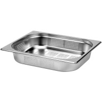 GN 1/2" container.6,5 cm oțel inoxidabil perforat | YATO YG-00355