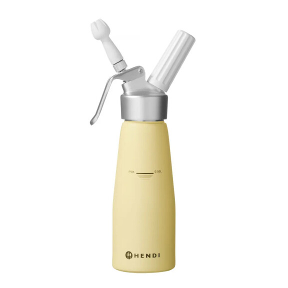 Sifon galben pentru frișcă HENDI 975855