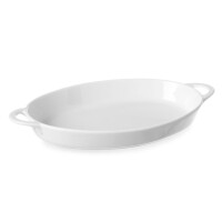 Platou oval din porțelan ANDALUZJA | HENDI 784020