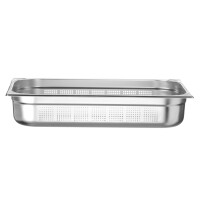 GN container 1/1 adâncime. 10 cm oțel inoxidabil KITCHEN LINE perforat | HENDI 807132
