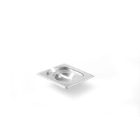 Capac din oțel pentru GN 1/6 KITCHEN LINE cu decupaj pentru polonic HENDI 806968