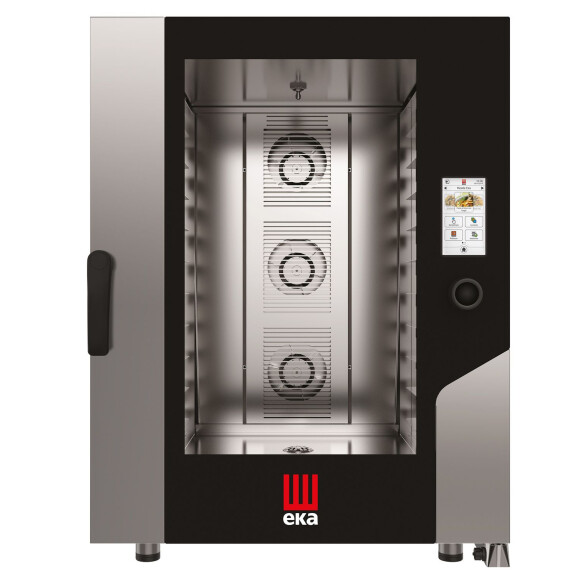 Cuptor electric combinat cu aburi Millenial Touch Screen Brutărie 10x600x400 | TECNOEKA MKF1064TS