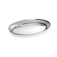 Platou oval din oțel HENDI 404201