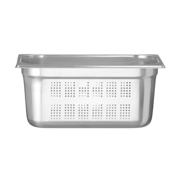 GN Recipient de 1/3 de gabarit. 15 cm perforat PROFI LINE | HENDI 802519