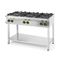 Cuptor pe gaz cu 6 arzătoare Kitchen Line | HENDI 226094