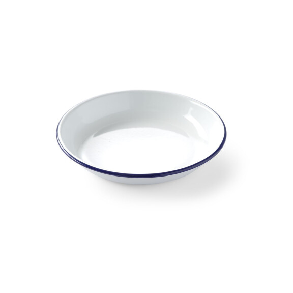 Placă emailată adâncă - dia. 22 cm | HENDI 621264