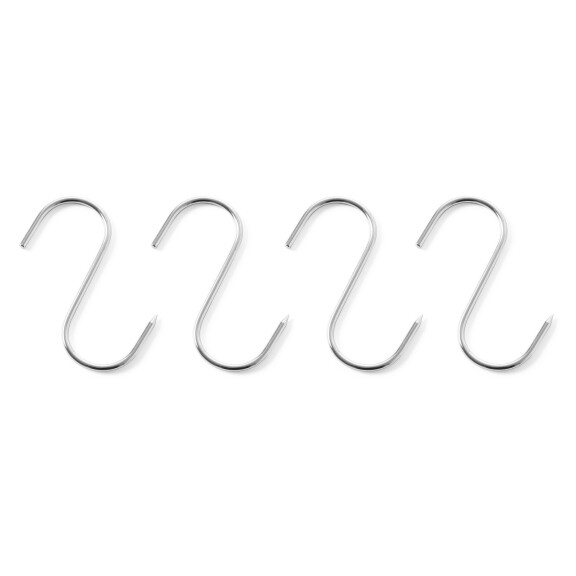 Cârlige de măcelar - set de 4 bucăți HENDI 513538