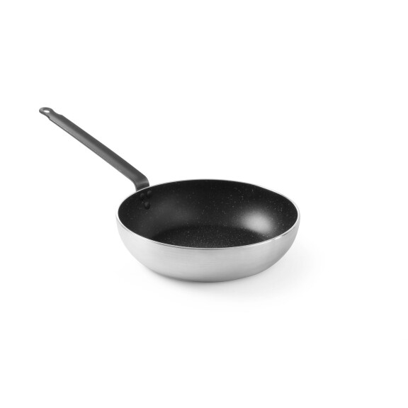 Tigaie din aluminiu cu acoperire antiaderentă dia. 28 cm WOK | HENDI 627730