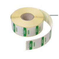 Sticker reutilizabil FOOD SAFETY - Vineri | HENDI 850114