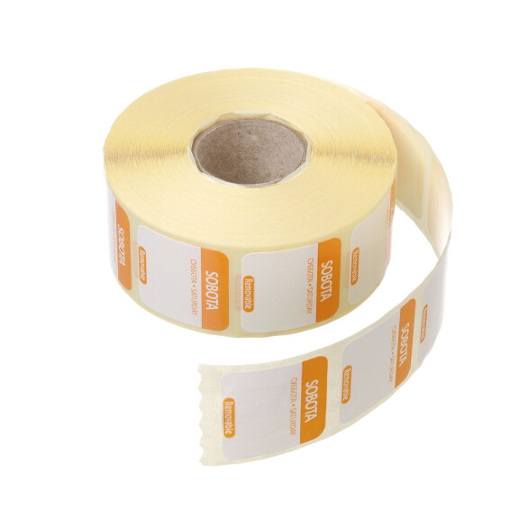 Sticker reutilizabil FOOD SAFETY - Sâmbătă | HENDI 850121