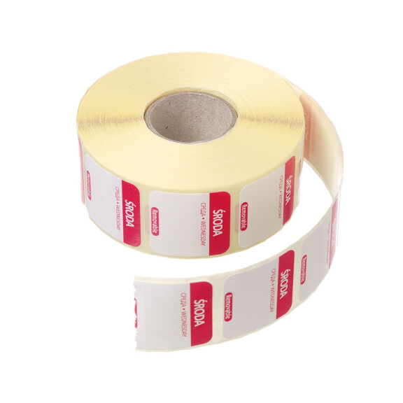 Sticker reutilizabil FOOD SAFETY - Miercuri | HENDI 850091