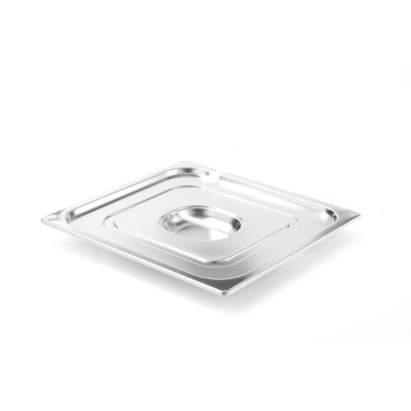 Capac din oțel pentru GN 2/3 PROFI LINE cu decupaj pentru polonic HENDI 805114