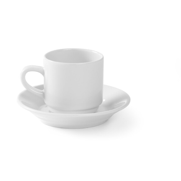 Ceașcă de porțelan OPTIMA - capacitate. 90 ml | HENDI 770900