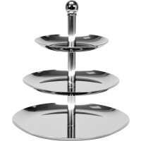 Platou pentru prăjituri și fructe în 3 etape | YATO YG-08202