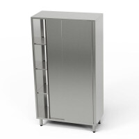 Dulap de trecere din oțel inoxidabil 130x60x180 cm | FORGAST